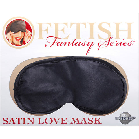 Fetish Fantasy Satin Love Mask (BLACK)
