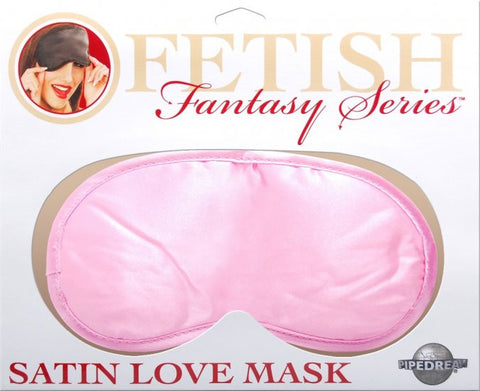 Fetish Fantasy Satin Love Mask (Pink)
