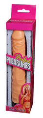8" Perfect Pleasures Thin Vibe - Flesh
