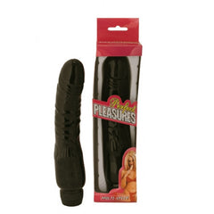 8" Perfect Pleasures Veined Vibe - Black