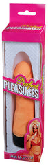6" Perfect Pleasures Veined Vibe - Flesh