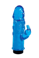 5" Mini Rabbit Jelly Vibe - Blue