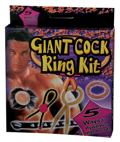 Giant Cock Ring 5 Piece Kit