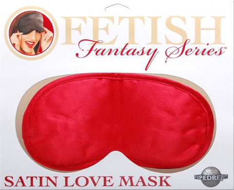 Fetish Fantasy Satin Love Mask (Red)