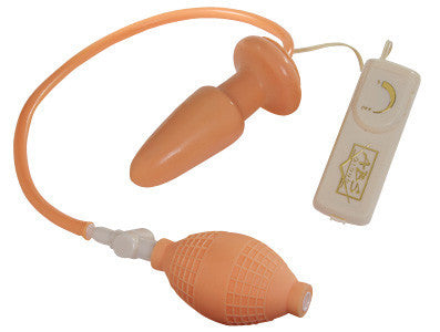 Expanding and Vibrating Butt Plug