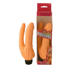 7" Perfect Pleasures Double Intruder - Flesh