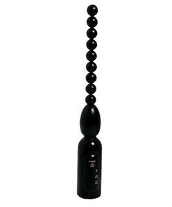 8.5" Professional Beaded Rod - Multi-Speed - Black