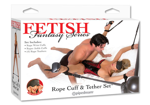 Fetish Fantasy Series Rope Cuff and Tether Set