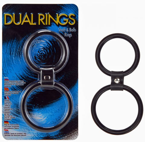 Dual Rings - Shaft & Balls Ring