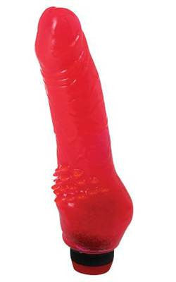 Bully Boy Vibrator Standard 8" Pink Jelly