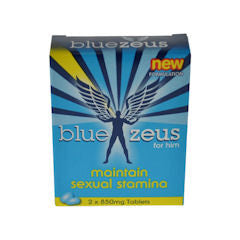 Blue Zeus Pack 2 x 850 mg Pills