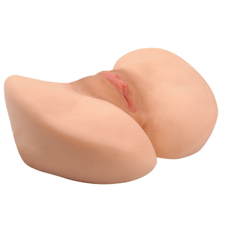 Carmen Luvana's CyberSkin® Missionary Style Vibrating Pussy & Ass