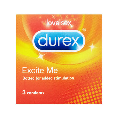 Durex Excite Me (Sensation) 3's