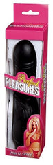 8" Perfect Pleasures Veined Vibe - Black