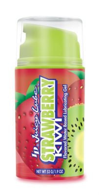 ID Juicy Lube 3.8oz Pump Strawberry Kiwi