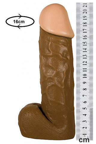 Latin Lover Realistic Dildo 8"