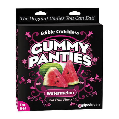 Edible Crotchless Gummy Panties (Watermelon)