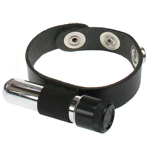 COLT Vibrating Leather Cock Ring