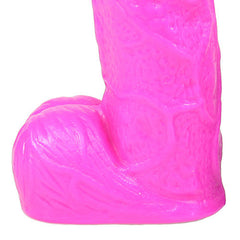 Brutal Pink Virgin Fantasy Vibrating Dong 8"