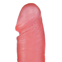 Doc Johnson 8 inch Crystal Jelly Suction Cup Ballsy Cock