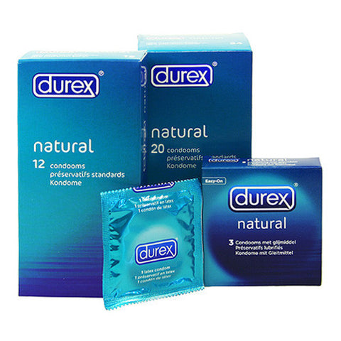 Durex Natural Condoms 3 PK