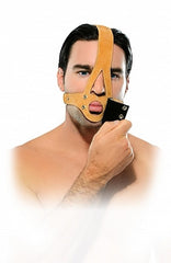 Fetish Fantasy Suede Muzzle ~ Tan/Black