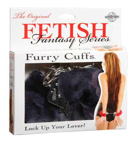 Fetish Fantasy Furry Cuffs (Black)