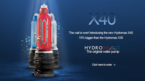 BATHMATE HYDROMAX X40 PENIS PUMP ENLARGER